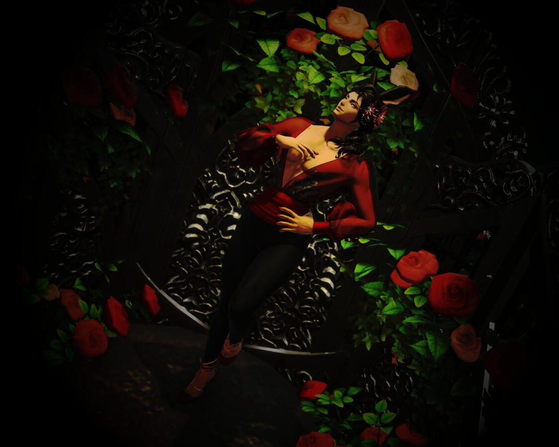 Bramble in Rose Bramble in Rose